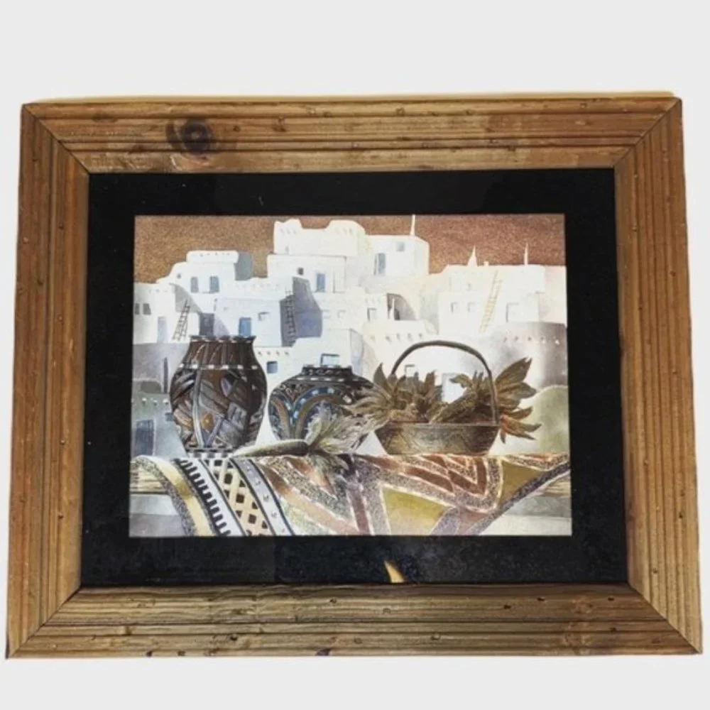 Wooden Handmade Picture Frame Wall Art‎